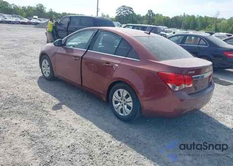 2012 Chevrolet Cruze Ls from USA, damaged, VIN 1G1PC5SH7C7312262